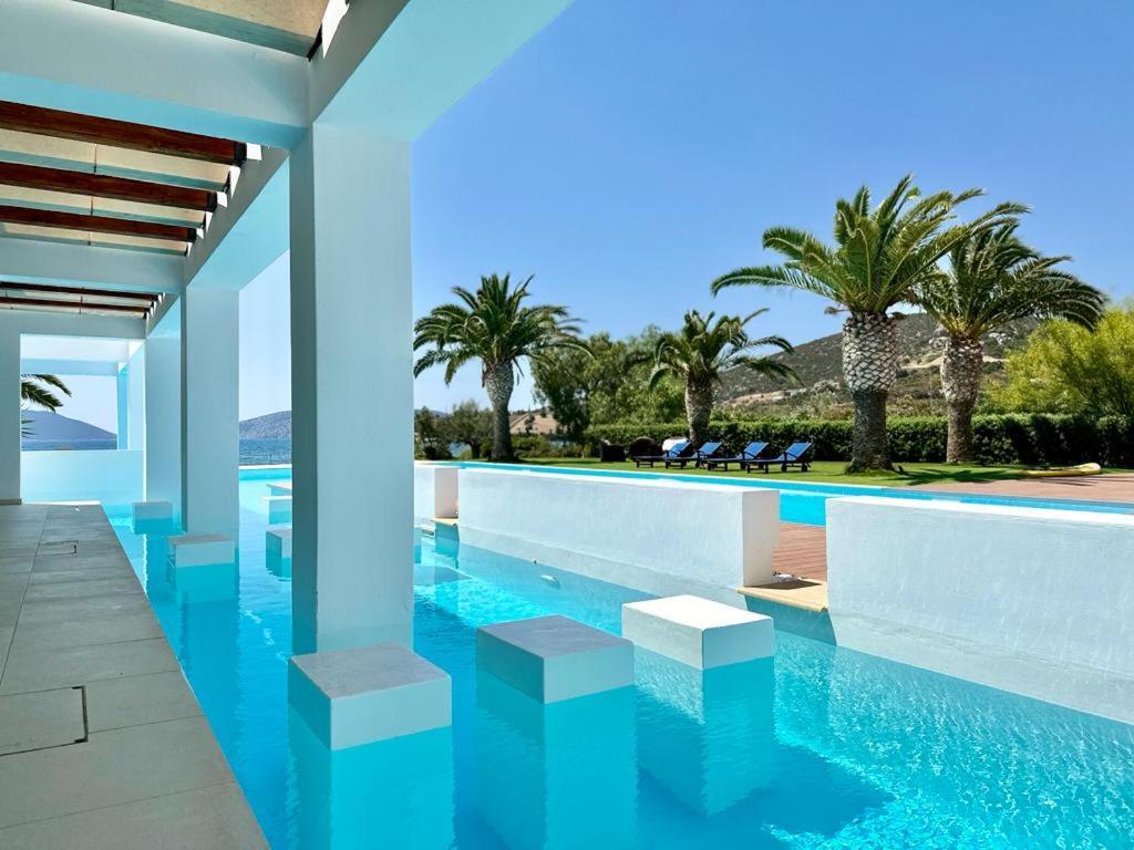 Leblanc Luxurious Beachfront Villa, Gcollectiongr Ермиони Екстериор снимка
